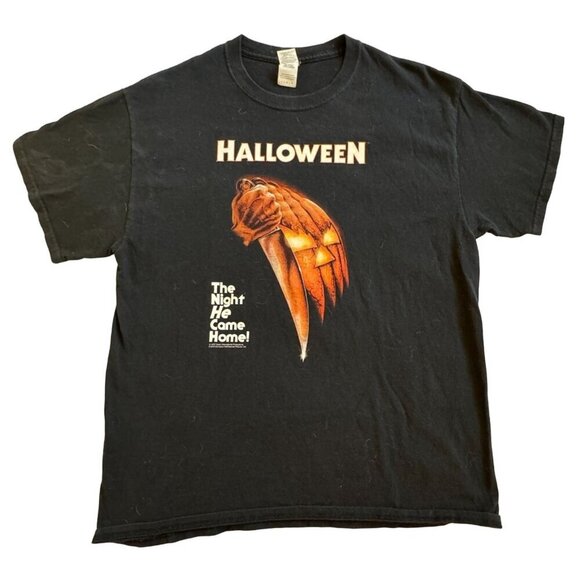 Halloween‎ The Night He Came Home! Gildan T-Shirt 2015 Movie Promo Size L - Picture 1 of 8